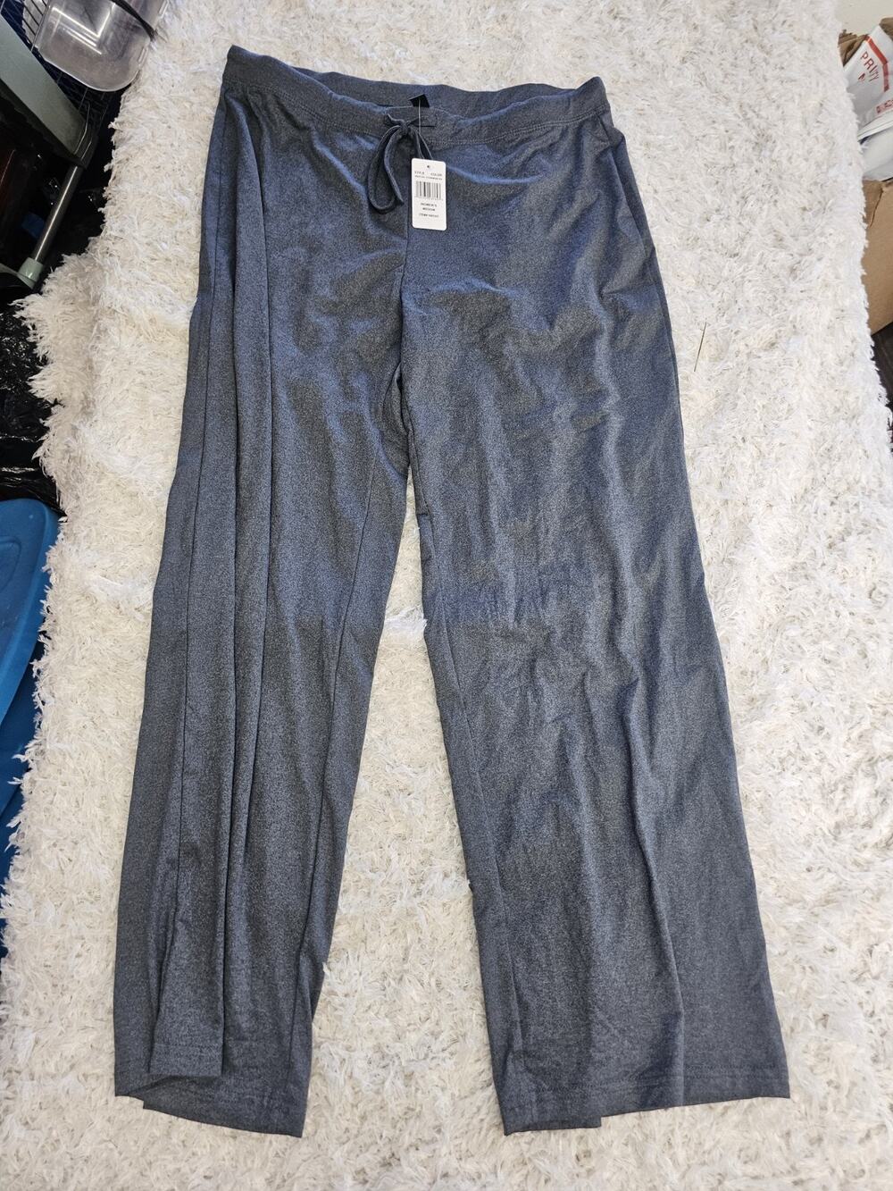 32 Degrees Cool Womens Sleep Lounge Pants Wide Leg Medium Gym Yoga Workout Loung